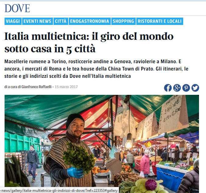 Migrantour e Italia multietnica su Dove!